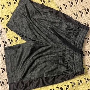 Spalding Men's Athletic Shorts - Black and Gray